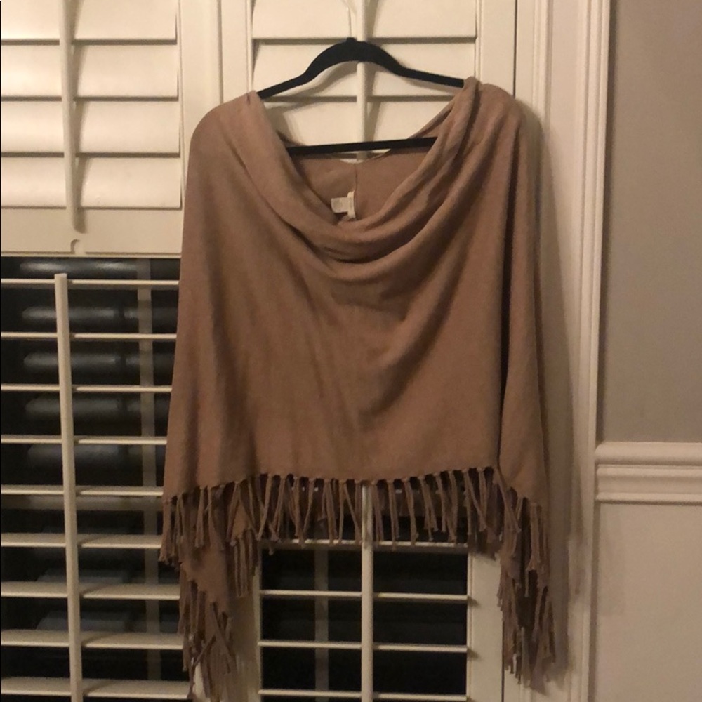 Project J Fringe poncho
